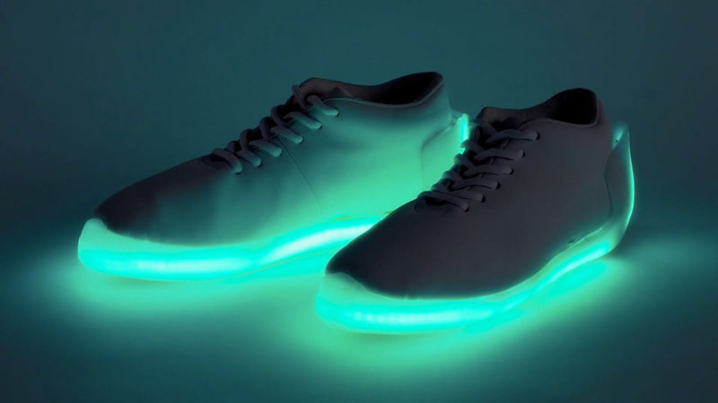 chaussure led